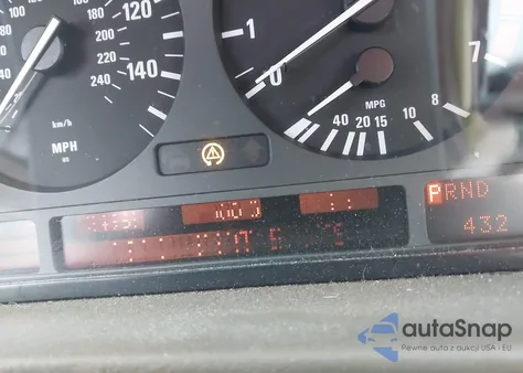 2001 BMW 740Ia из США, поврежденный, VIN WBAGG83441DN81999